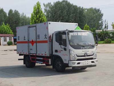 江特牌JDF5080XRYB6型易燃液體廂式運(yùn)輸車(chē)